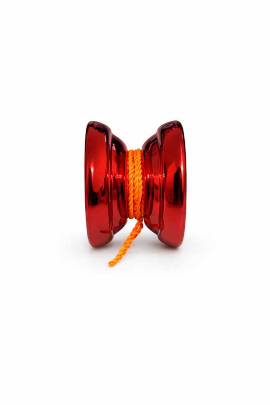 Yoyo Profesional din Metal – Rulment de Precizie, Culoare Rosu