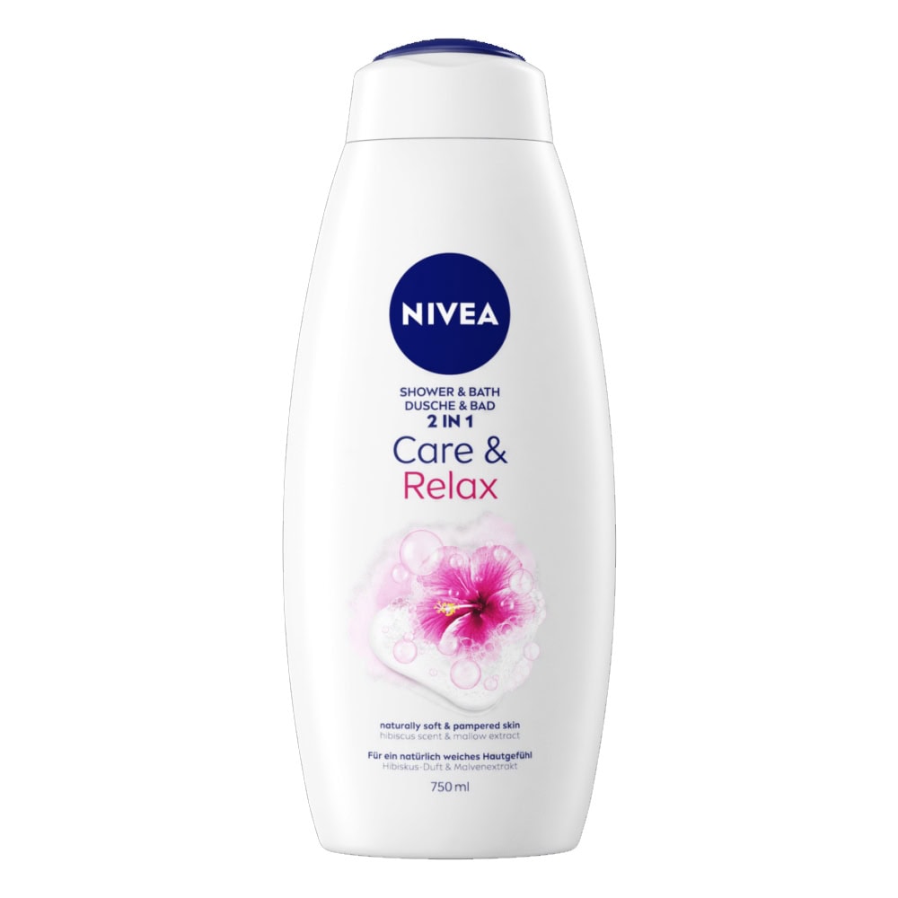 Gel de duș Nivea Care & Relax 750ml