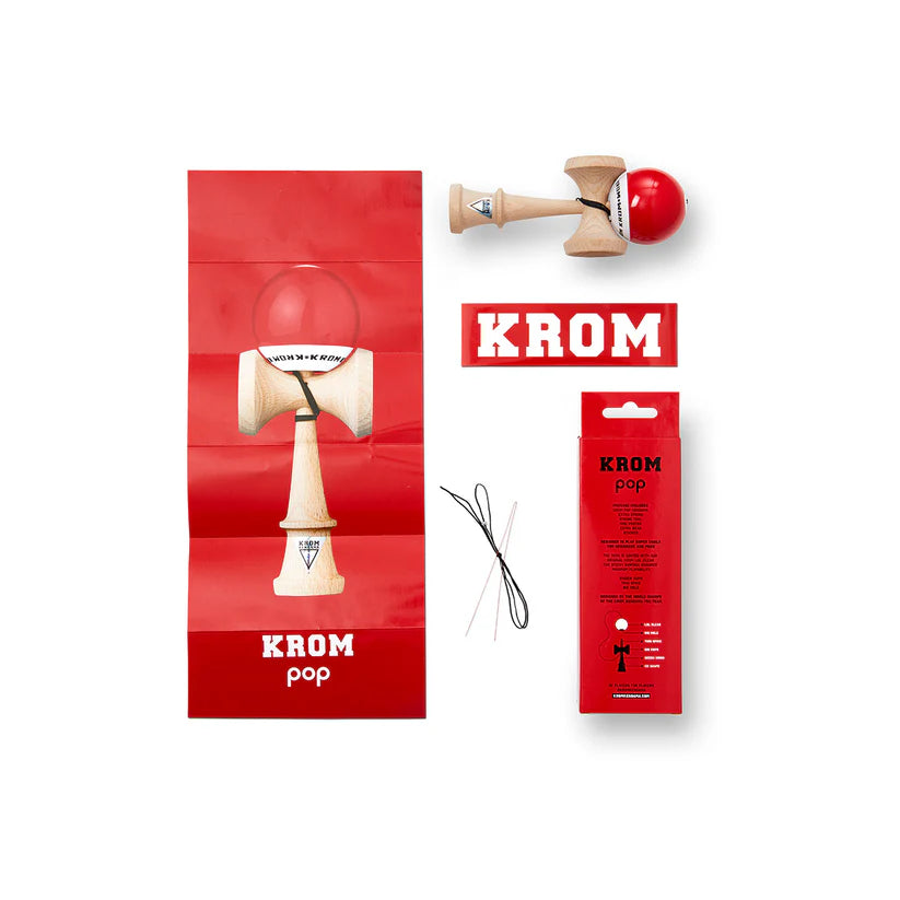 KENDAMA KROM POP RED