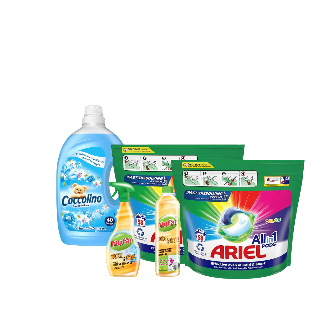 Pachet Promoțional 5 în 1 – Curățenie Completă