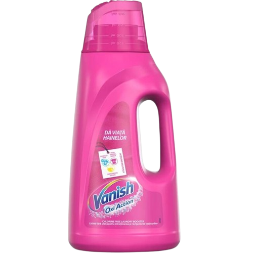 Vanish Lichid Pink – Detergent pentru Îndepărtarea Petelor, 2L