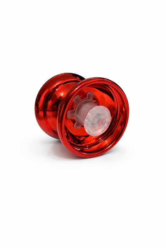 Yoyo Profesional din Metal – Rulment de Precizie, Culoare Rosu