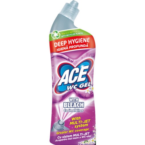 ACE WC Gel 700ml Bleach / Cu Înălbitor