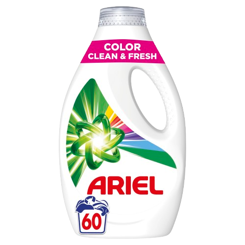 Ariel Color – Detergent Lichid Automat 3 L, 60 Spălări