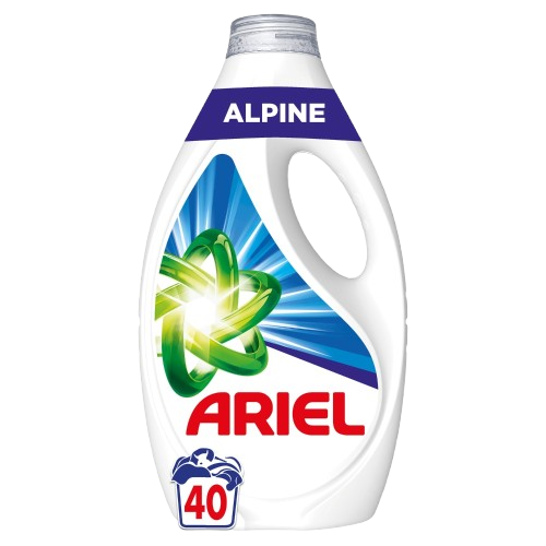 Ariel Alpine Fresh – Detergent Lichid Automat 1.8 L, 40 Spălări