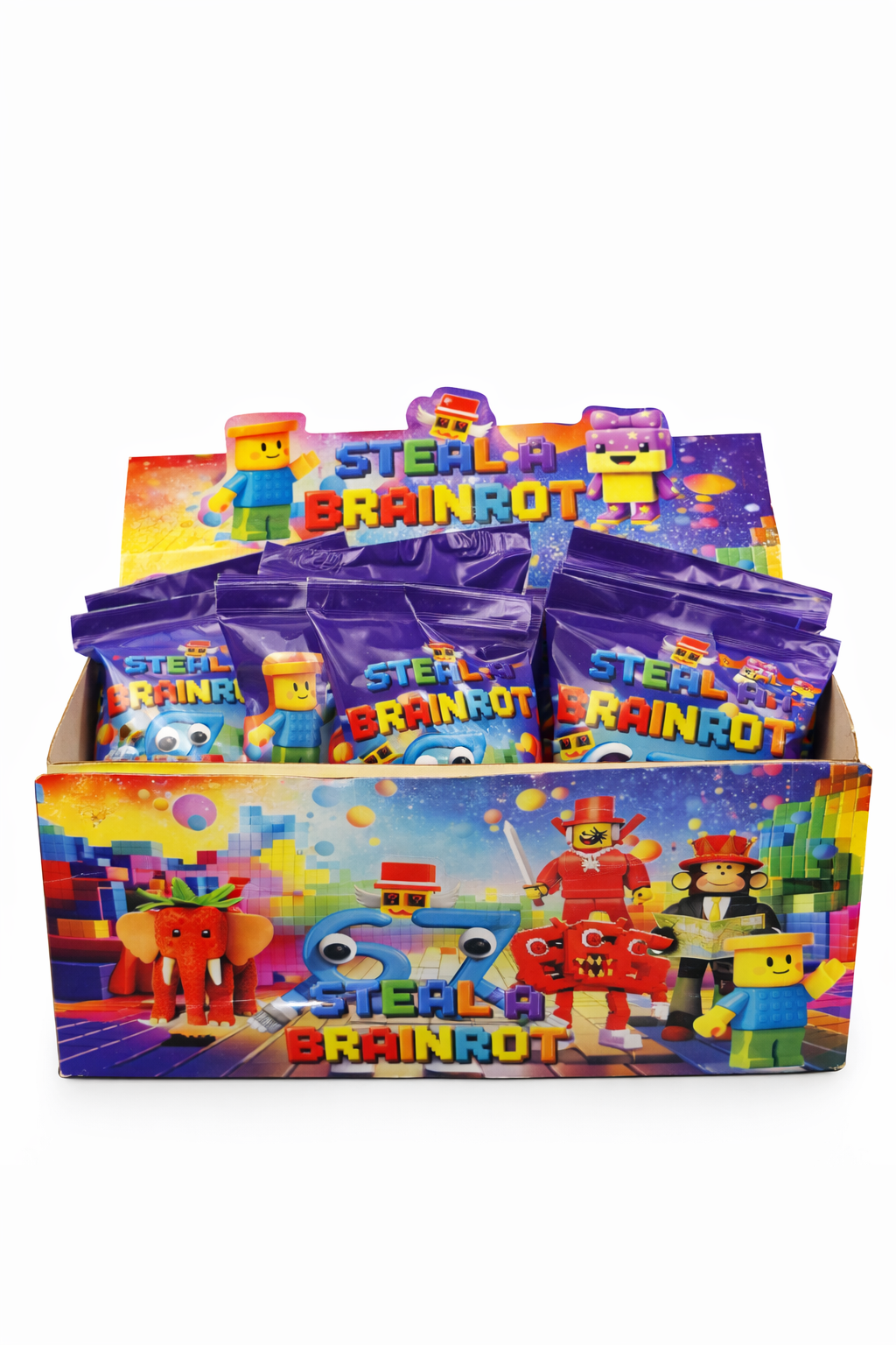 Figurină blocky – punguță surpriză