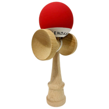 Kendama Balance  Red - Cupe Mari Rubber Grip