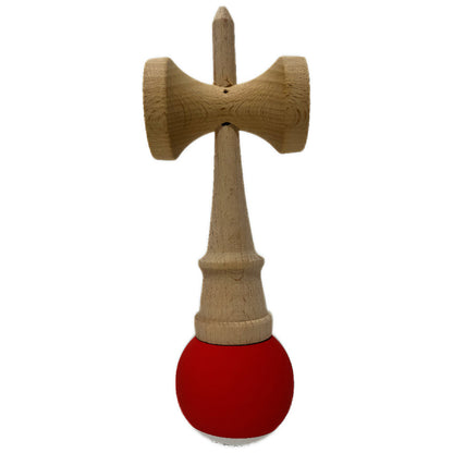 Kendama Balance  Red - Cupe Mari Rubber Grip