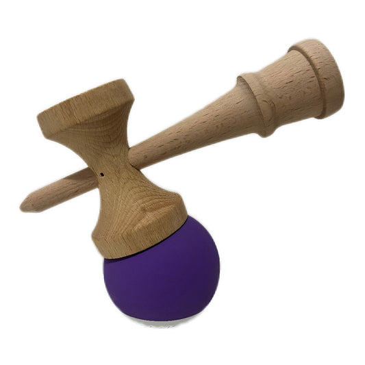 Kendama Balance Purple - Cupe Mari  Rubber Grip