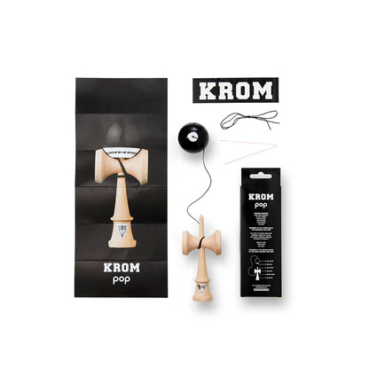 KENDAMA KROM POP BLACK