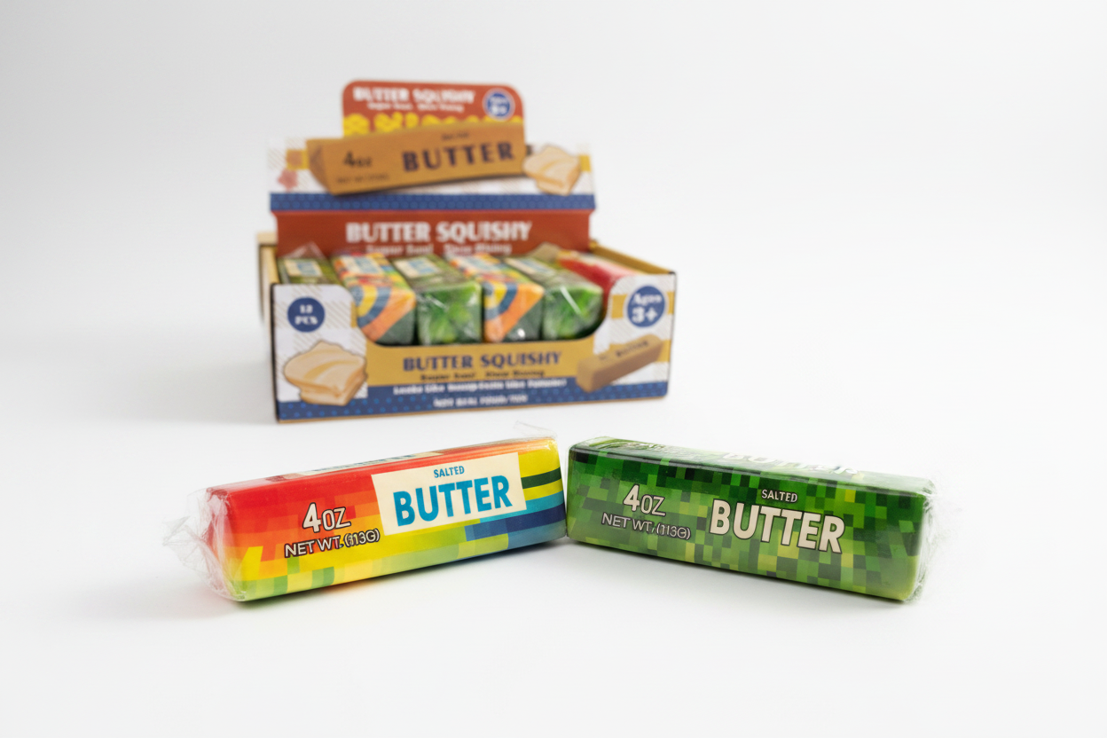 Butter Squishy jucărie antistres slow rising