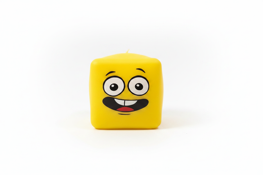 Cub squishy emoji galben jucarie antistres