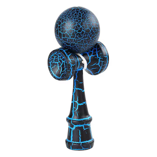 Kendama, model negru-albastru , 18 cm